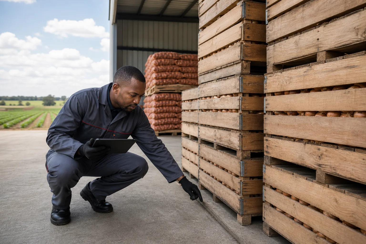Professional pest-control inspection for farms & food storage