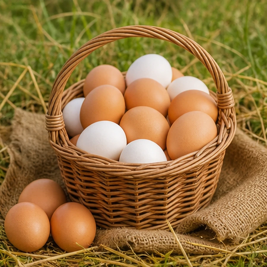 Fresh eggs