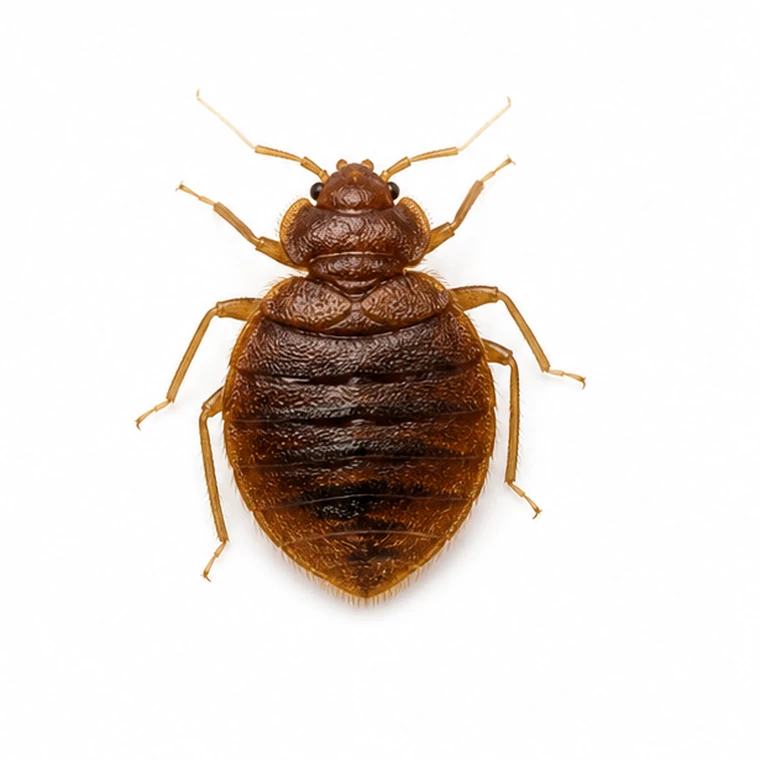 Bed bug control identification visual